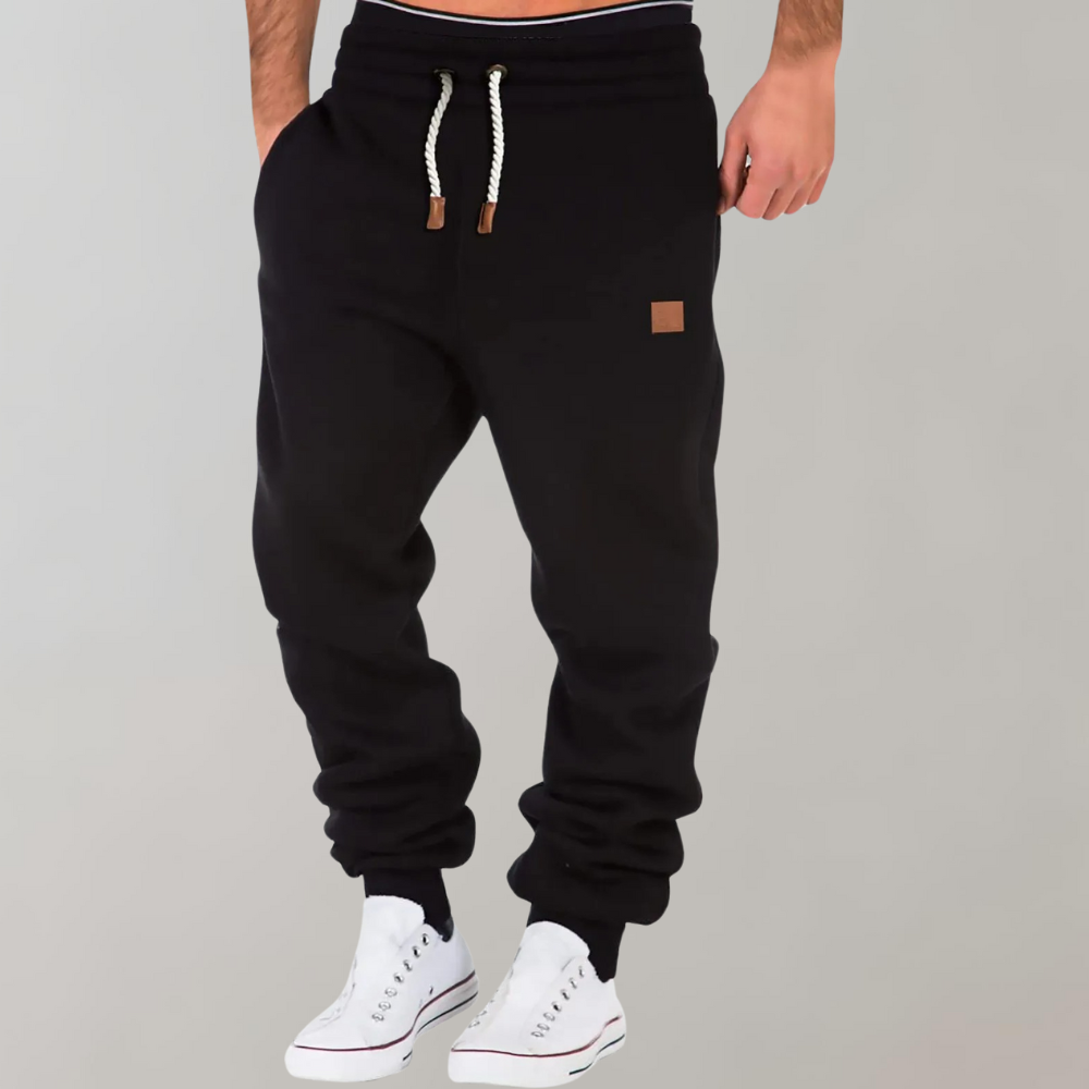 Pantaloni de trening Benny pentru bărbați – pantaloni de trening din bumbac elastic și moale cu croială modernă și confort zilnic