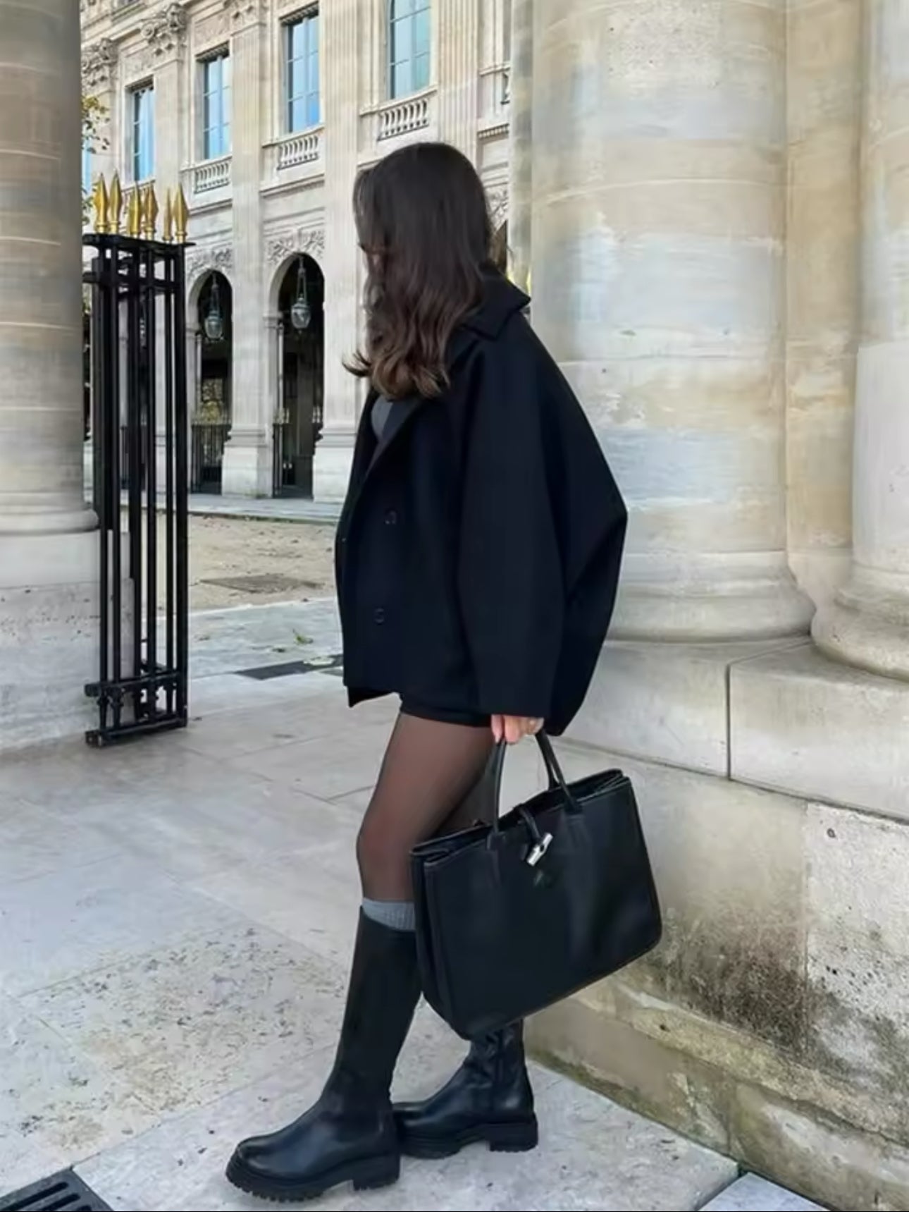 Amélie Dámský Oversize Kabát – Elegantní Měkký a Trendy Vlněný Kabát na Zimu