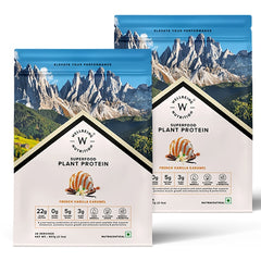 creamy french vanilla flavour plant protein pack of 2 907g