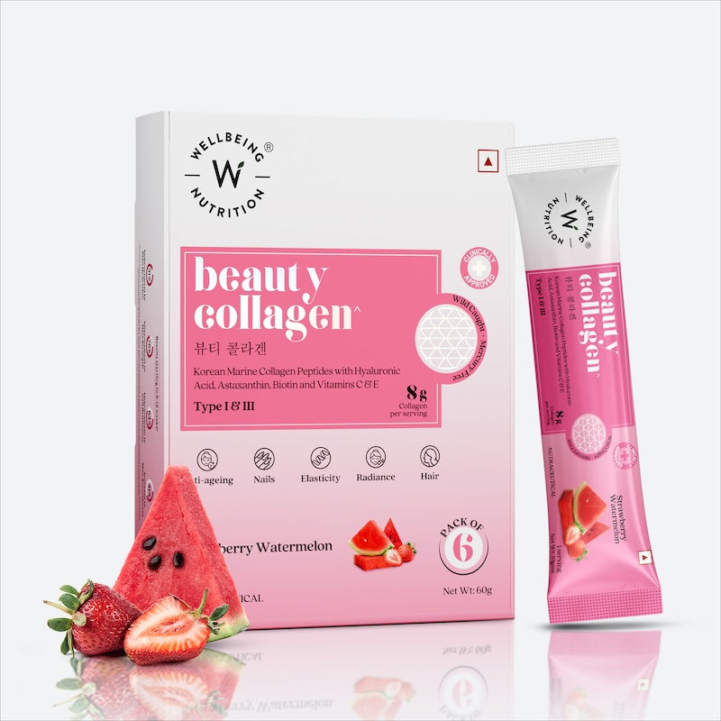 beauty collagen strawberry watermelon