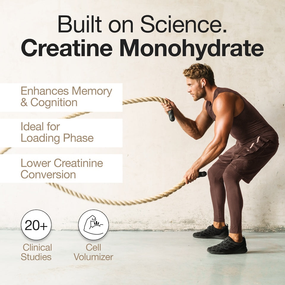 Creatine Monohydrate | 100g | 300mg Taurine | Unflavoured