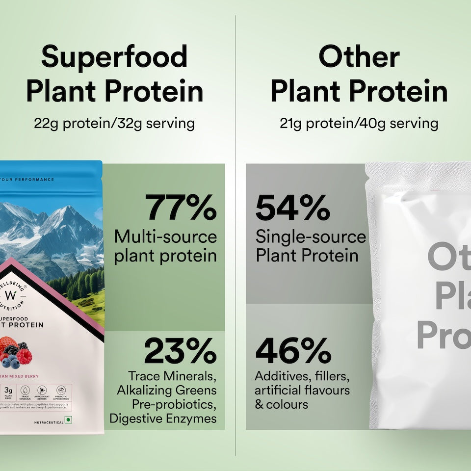 superfood plant protein vs other plant protein