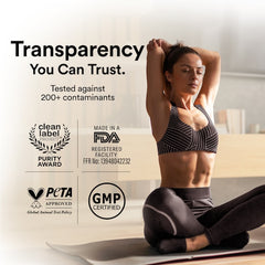 certified plant protein wellbeing nutrition