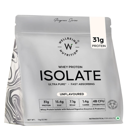 Whey Protein Isolate Unflavoured 1 Kg