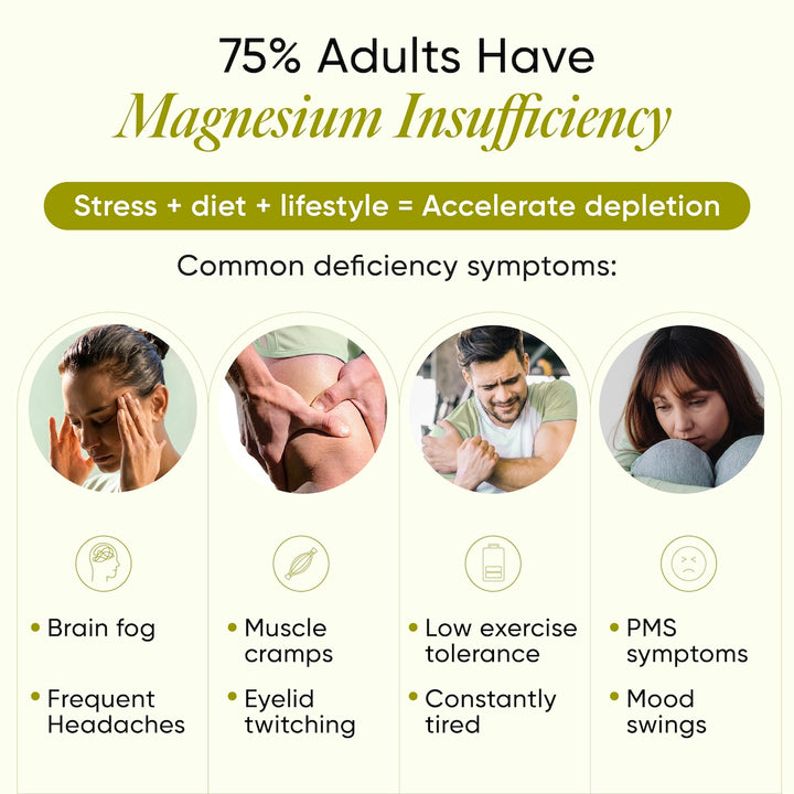 Common Magnesium Deficiency Symptoms