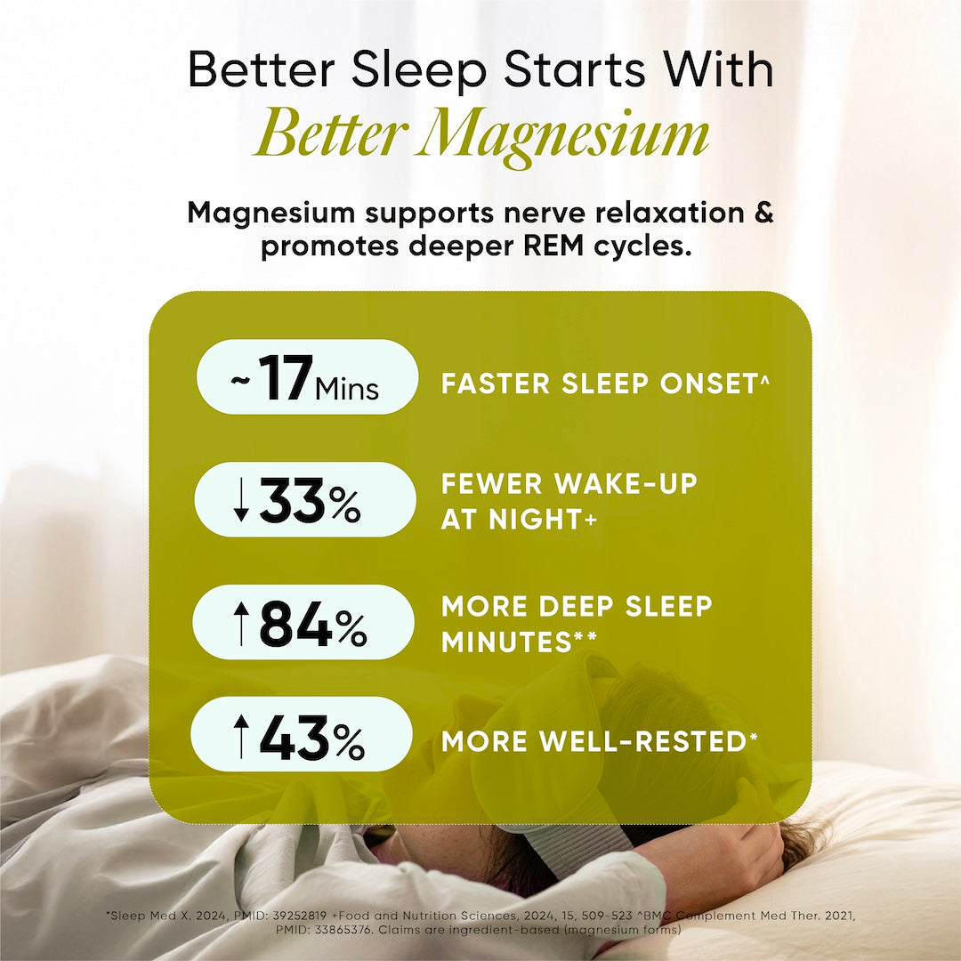Magnesium for Nerve Relaxation &amp; Deeper REM Cycles
