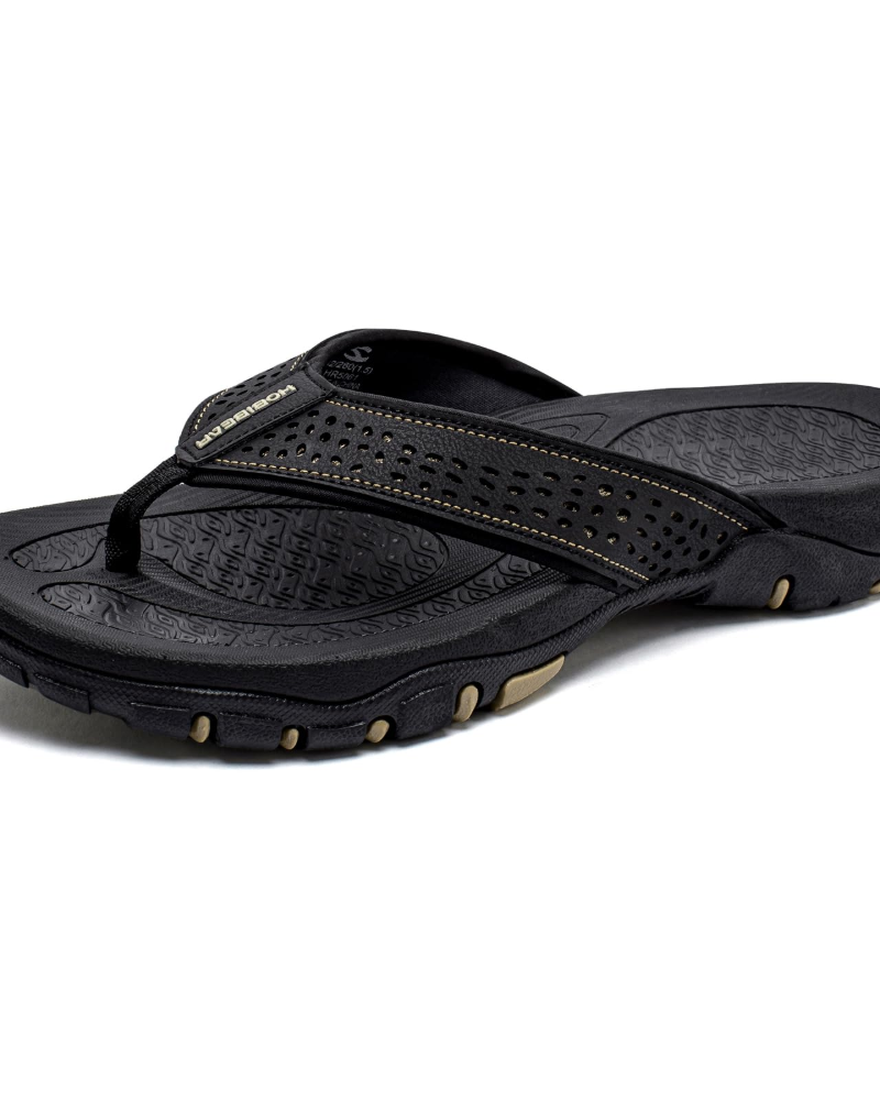 Kiel Tongs Homme – Pohodlné protiskluzové sandály s podporou klenby, letní plážový styl