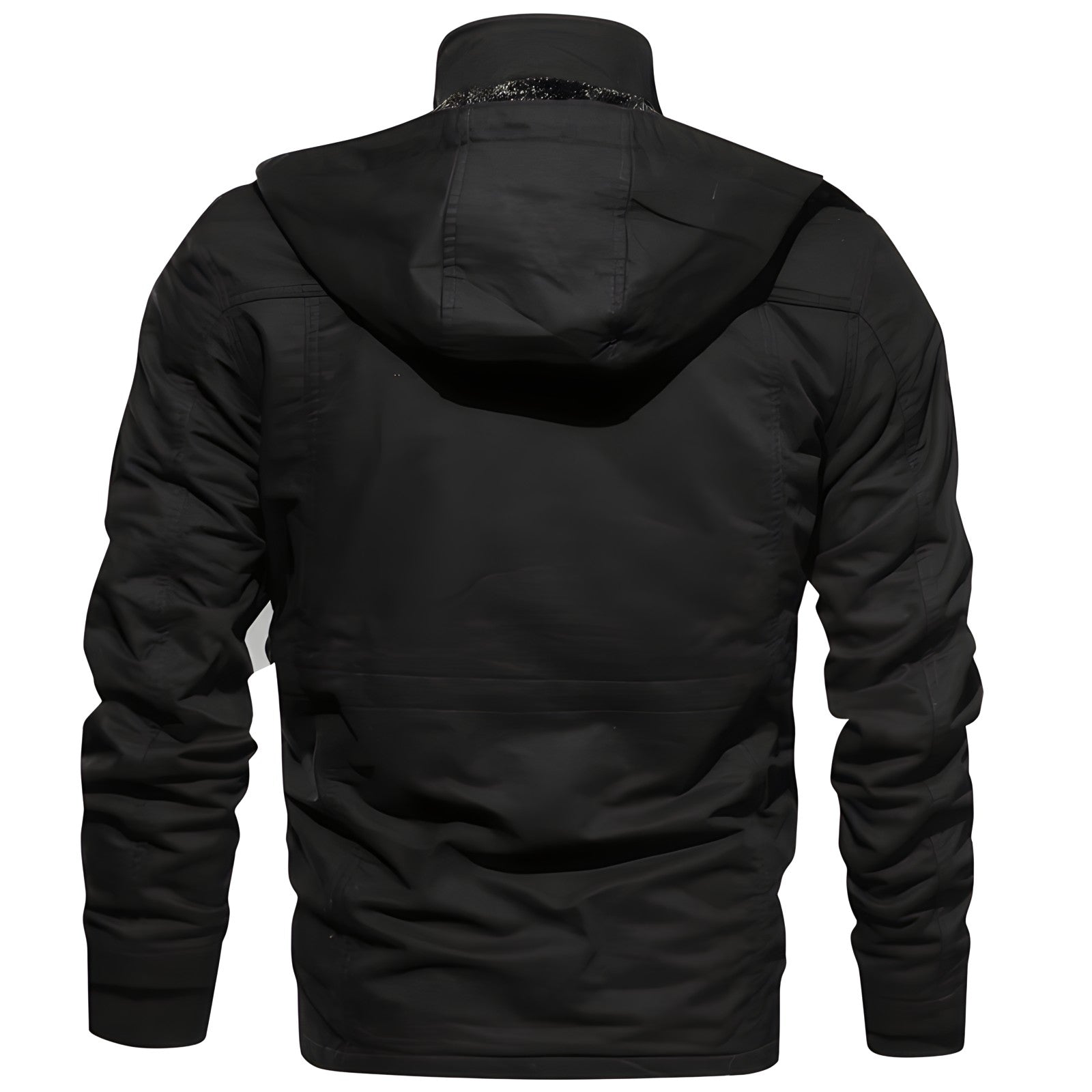 Logan Men's Military Jacket – Waterproof Coat with Fleece Lining & Adjustable Waist