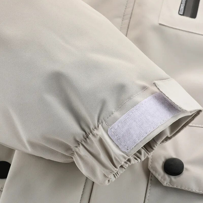 Arsik Parka d’Hiver Homme Lunero Eindhoven – Parka Chaude Coupe Moderne avec Doublure Polaire