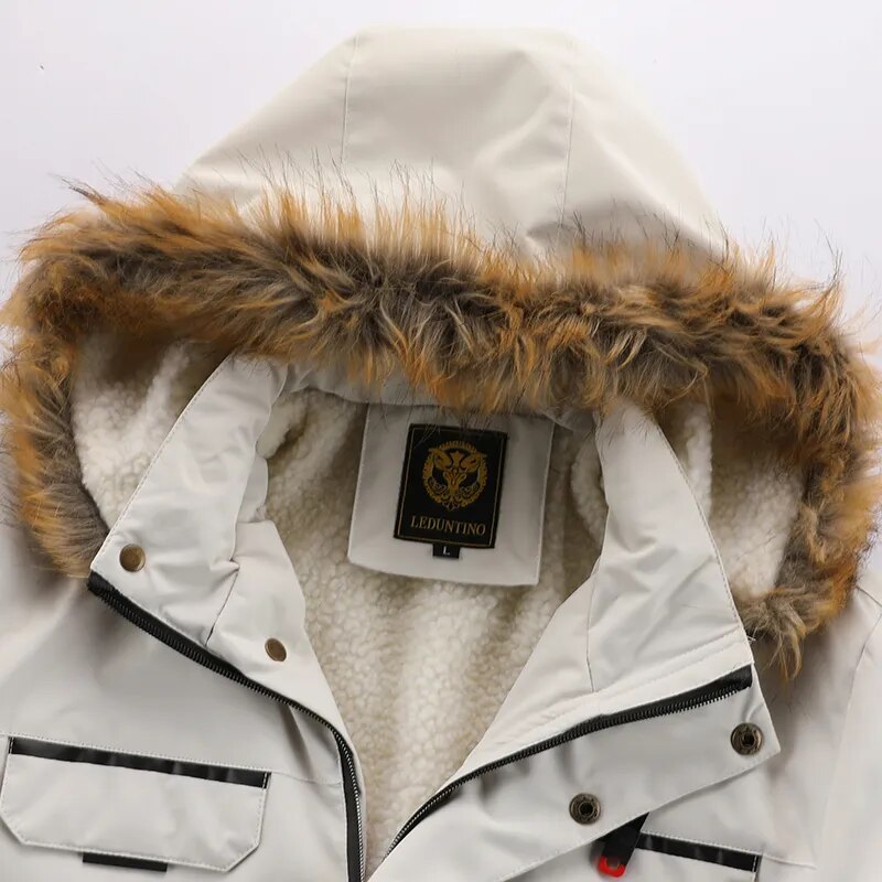 Arsik Parka d’Hiver Homme Lunero Eindhoven – Parka Chaude Coupe Moderne avec Doublure Polaire