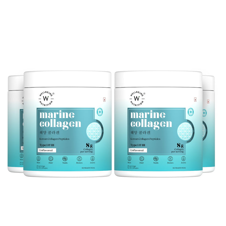 Marine Collagen Unflavored-Pack of 4
