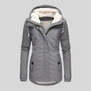 Celine Long Winter Parka for Women – Waterproof and Warm Coat with Faux Fur Lining & Adjustable Fit