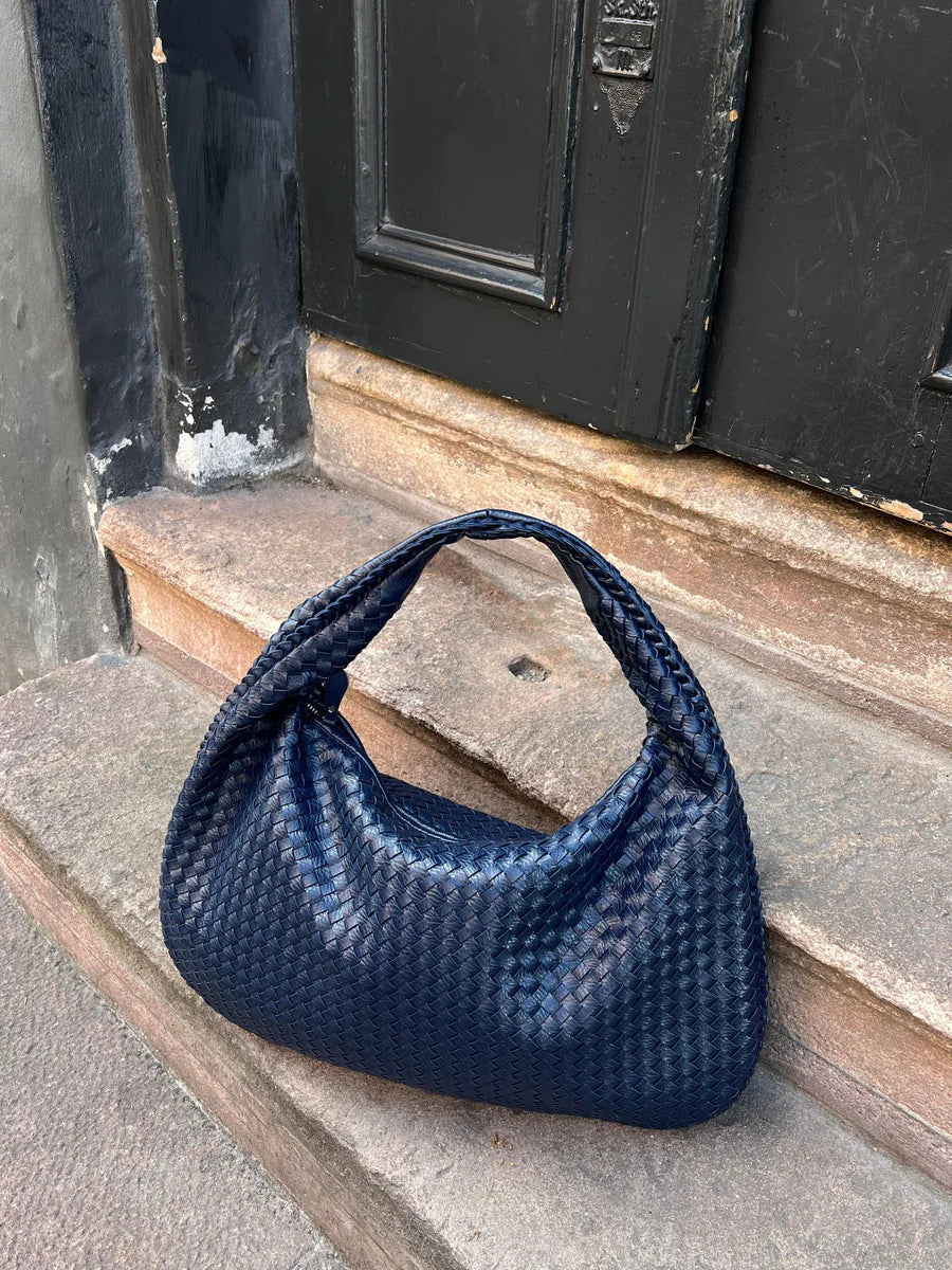 Louisa torba hobo damska – pleciona elegancka, pojemna i ponadczasowy styl