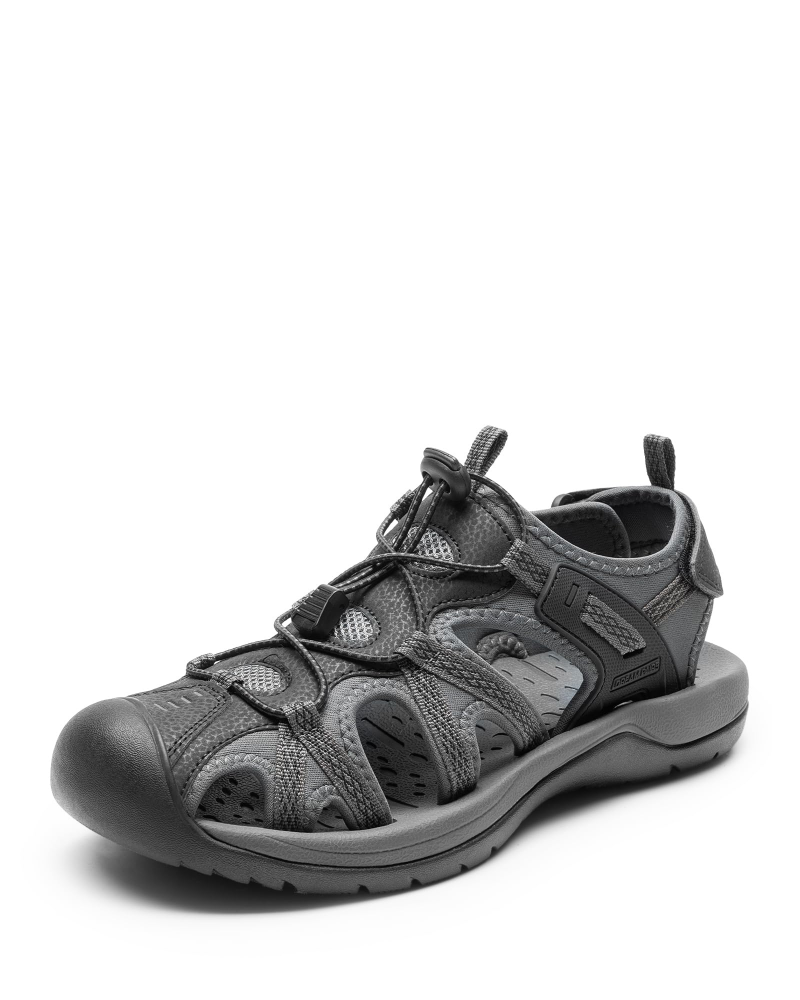 Owen Men's Sport Sandals – Outdoor Closed-Toe Non-Slip Sandals