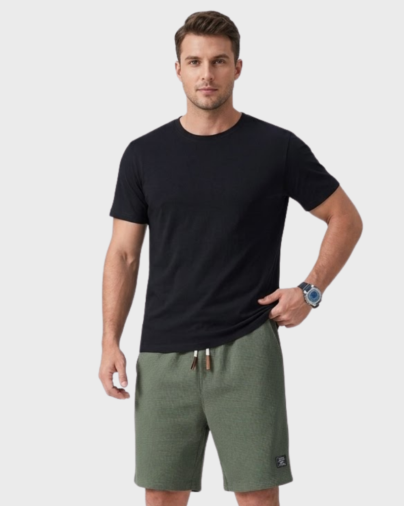 Henry Short Uomo Estate – Taglio Casual Elegante & Tessuto Leggero Traspirante