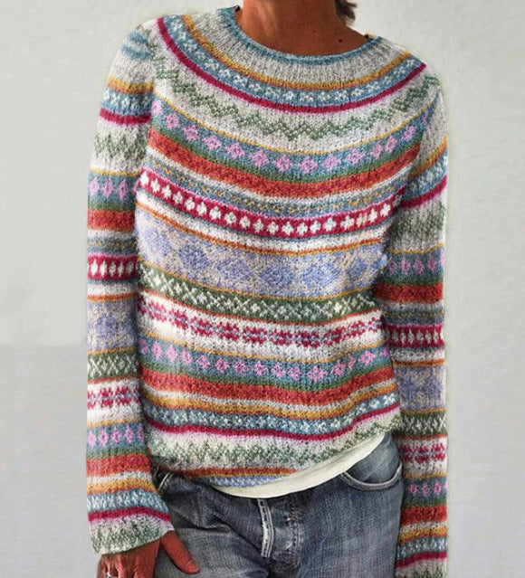 Addilyn Women's Sweater – Warm Wool for Autumn & Elegant Style