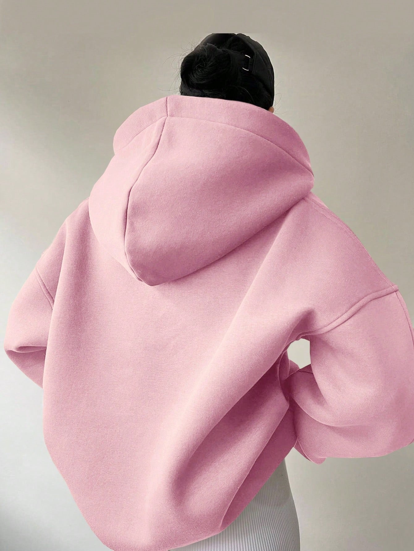 Nayeli Sweat Women – Loose Solid Comfortable Hoodie for a Casual Autumn/Winter Style