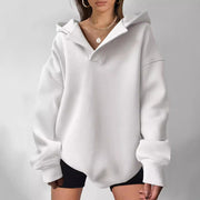 Nayeli Sweat Women – Loose Solid Comfortable Hoodie for a Casual Autumn/Winter Style
