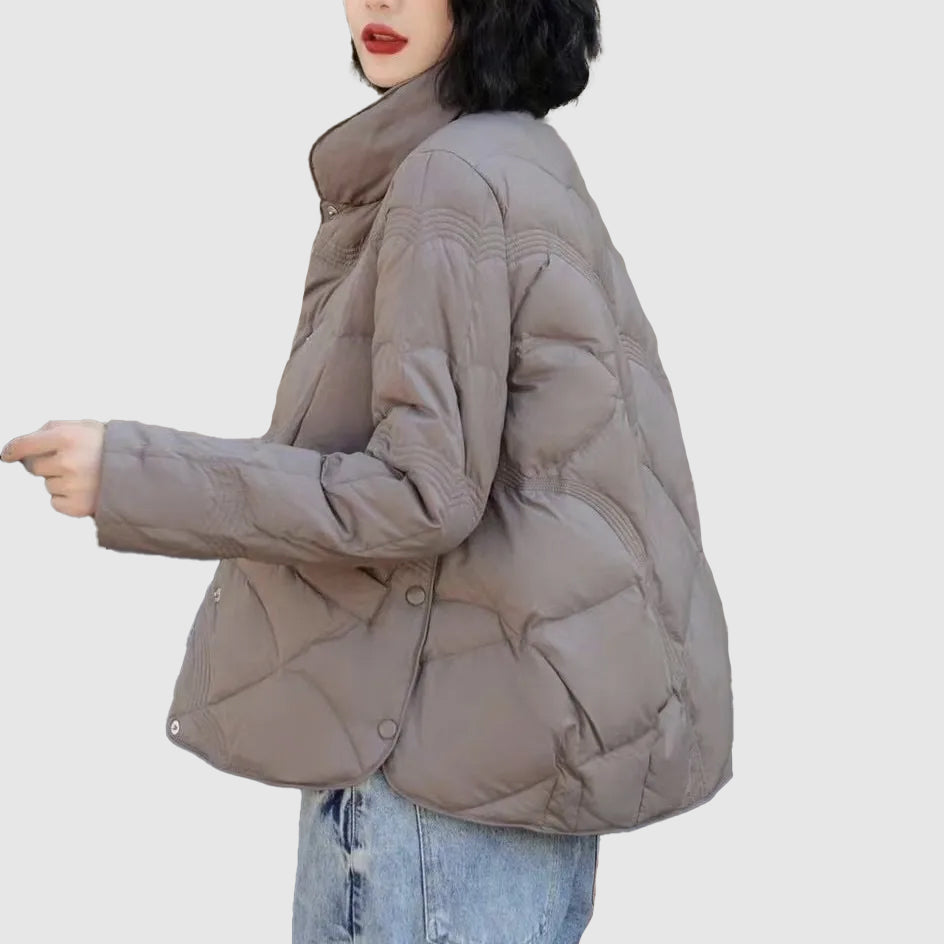 Ziana Giacca Trapuntata Donna – Taglio Confortevole Inverno & Isolamento Caldo Con Bottoni