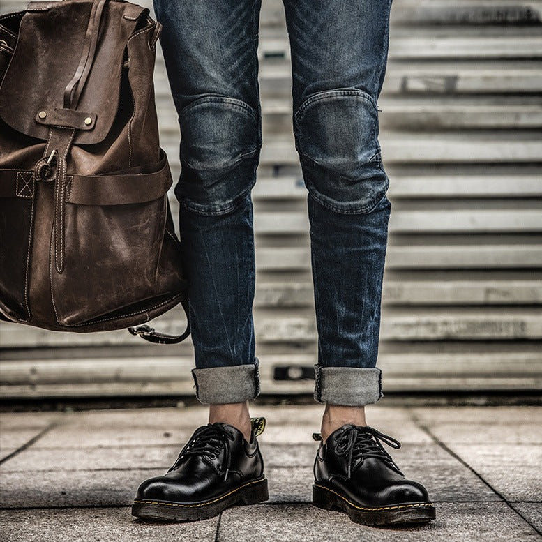 Sapatos Enzo Homem Casual – Modelo Baixo com Atacadores e Sola Durável para o Dia a Dia
