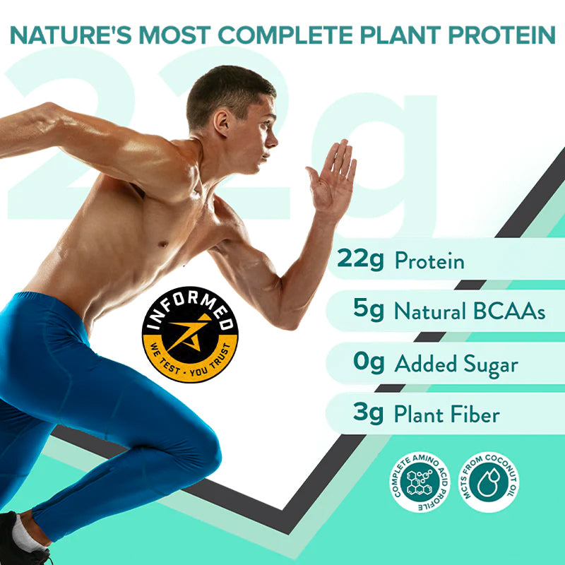 plant protein with zero added sugar