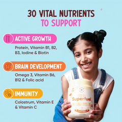 Kids Superfuel | Creamy Vanilla | Nutrition Mix