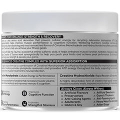 Creatine Monohydrate | 100g | 300mg Taurine | Unflavoured