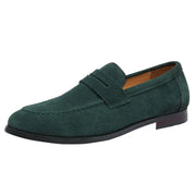 Darren Mokkasiner i ruskind til mænd – elegante loafers uden snørebånd med komfortabel sål
