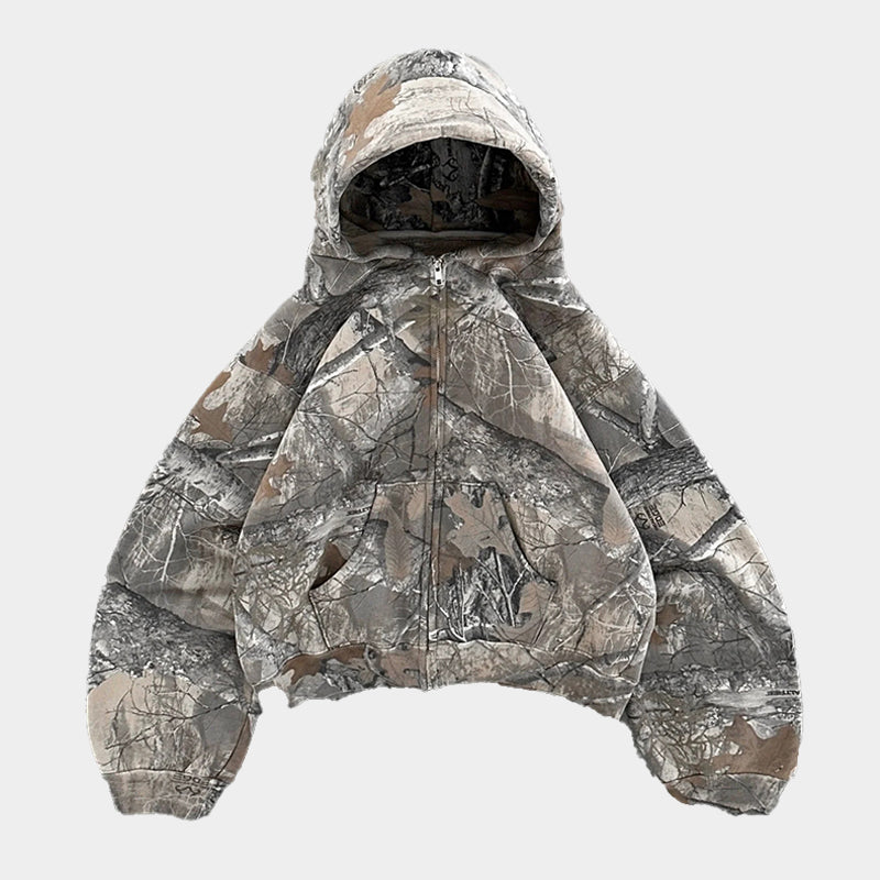 Sudadera con Capucha Marlon Hombre – Sudadera con Capucha Camuflaje Moderna, Cómoda y Polivalente