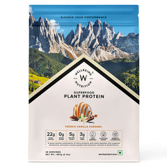Plant Protein French Vanilla Caramel Flavor pack of 1 907g