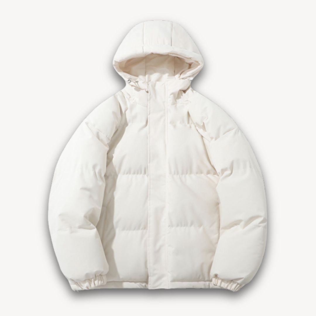 Zander Chaqueta Acolchada para Hombre con Capucha – Plumífero Ligero Repelente al Agua de Poliéster