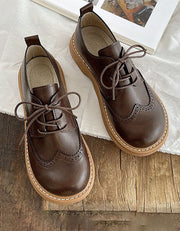 Liza Dames Schoenen – Elegante Oxford Richelieu met Brogue Details & Comfort