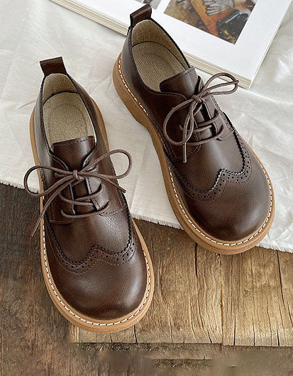 Liza Dames Schoenen – Elegante Oxford Richelieu met Brogue Details & Comfort
