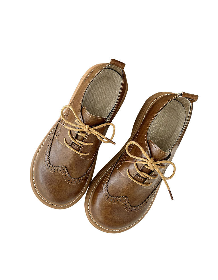 Liza Dames Schoenen – Elegante Oxford Richelieu met Brogue Details & Comfort