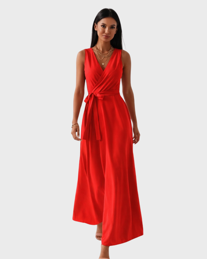 Dámský župan Marjorie Soirée – výstřih do V, volný střih a nadčasový elegantní design