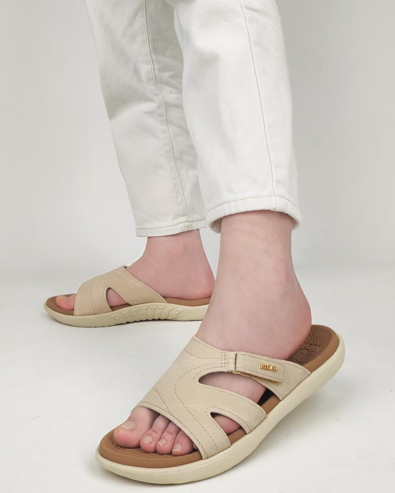 Sandalias Olivia Confort Mujer – Sandalias Mules Ajustables con Soporte para el Arco Plantar