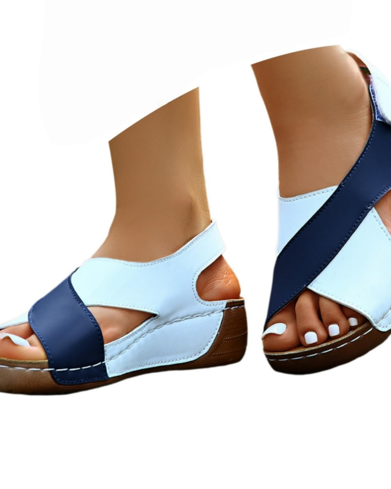 Isabella Keilsandalen für Damen – Bequeme Sommerschuhe mit Fersenriemen