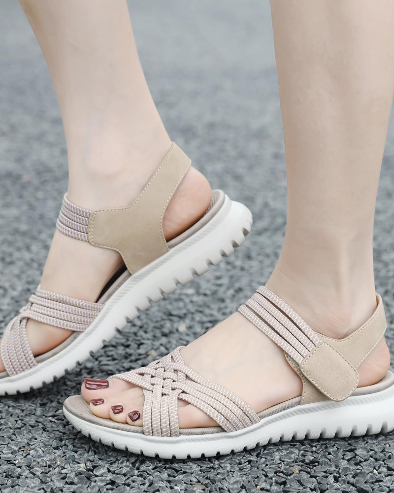 Sandalias de senderismo para mujer Celine – Sandalias ligeras para exteriores con cierre de velcro