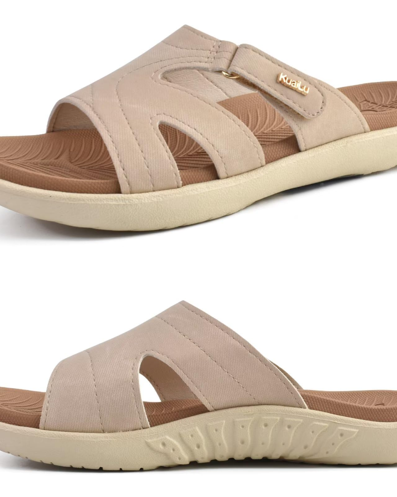 Olivia Komfortsandaler til kvinder – Justerbare mule-sandaler med svangstøtte
