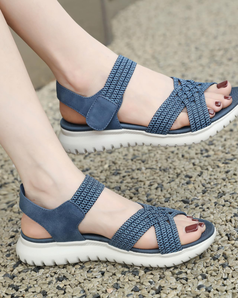 Sandalias de senderismo para mujer Celine – Sandalias ligeras para exteriores con cierre de velcro