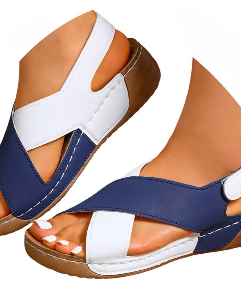 Isabella Keilsandalen für Damen – Bequeme Sommerschuhe mit Fersenriemen