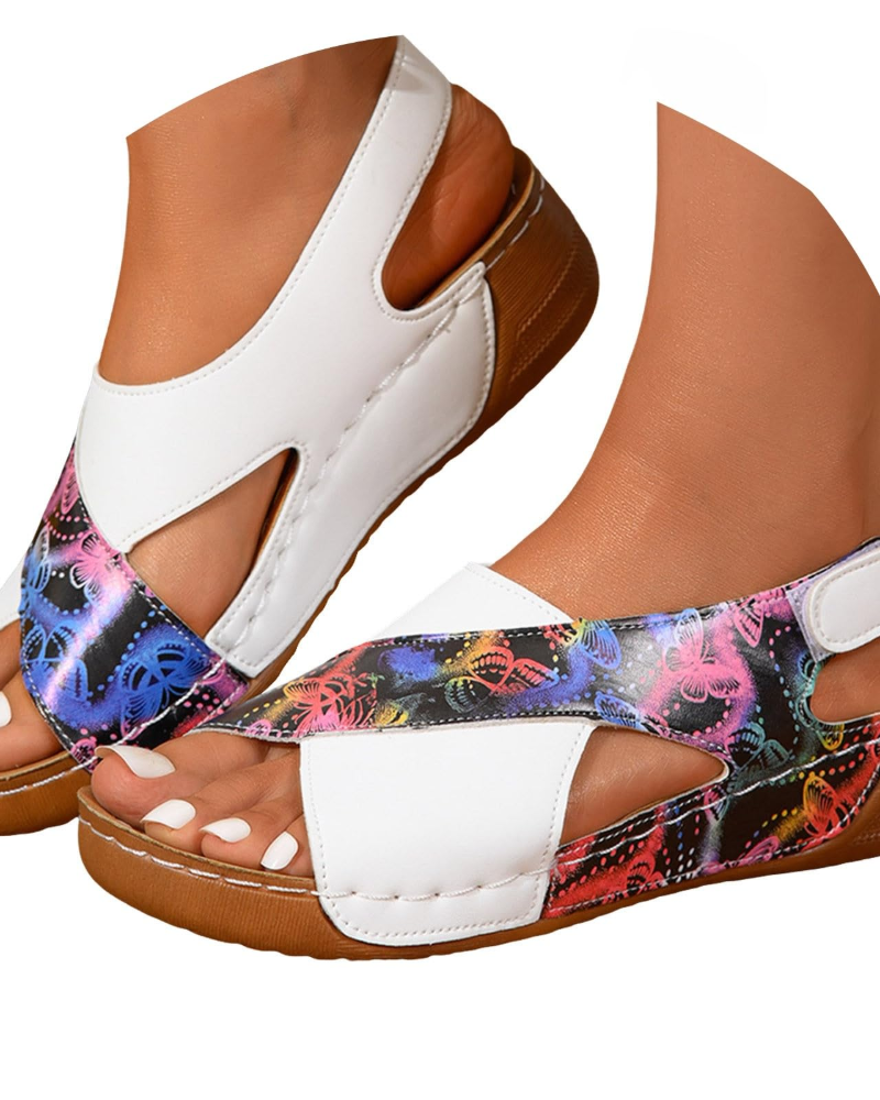 Isabella Keilsandalen für Damen – Bequeme Sommerschuhe mit Fersenriemen