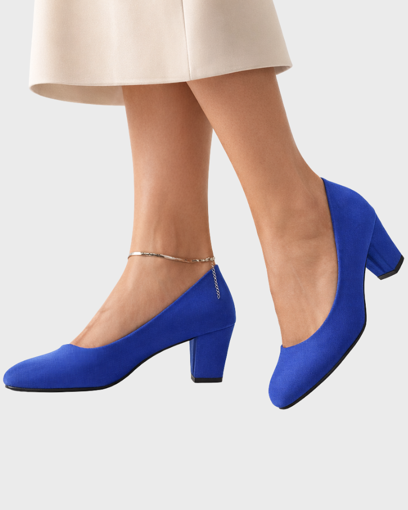 Arabella schoenen dames – Brede neus, stabiele hak & comfortabele gewatteerde zool