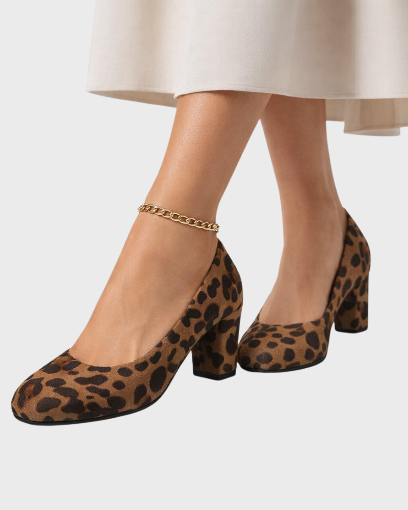Arabella schoenen dames – Brede neus, stabiele hak & comfortabele gewatteerde zool