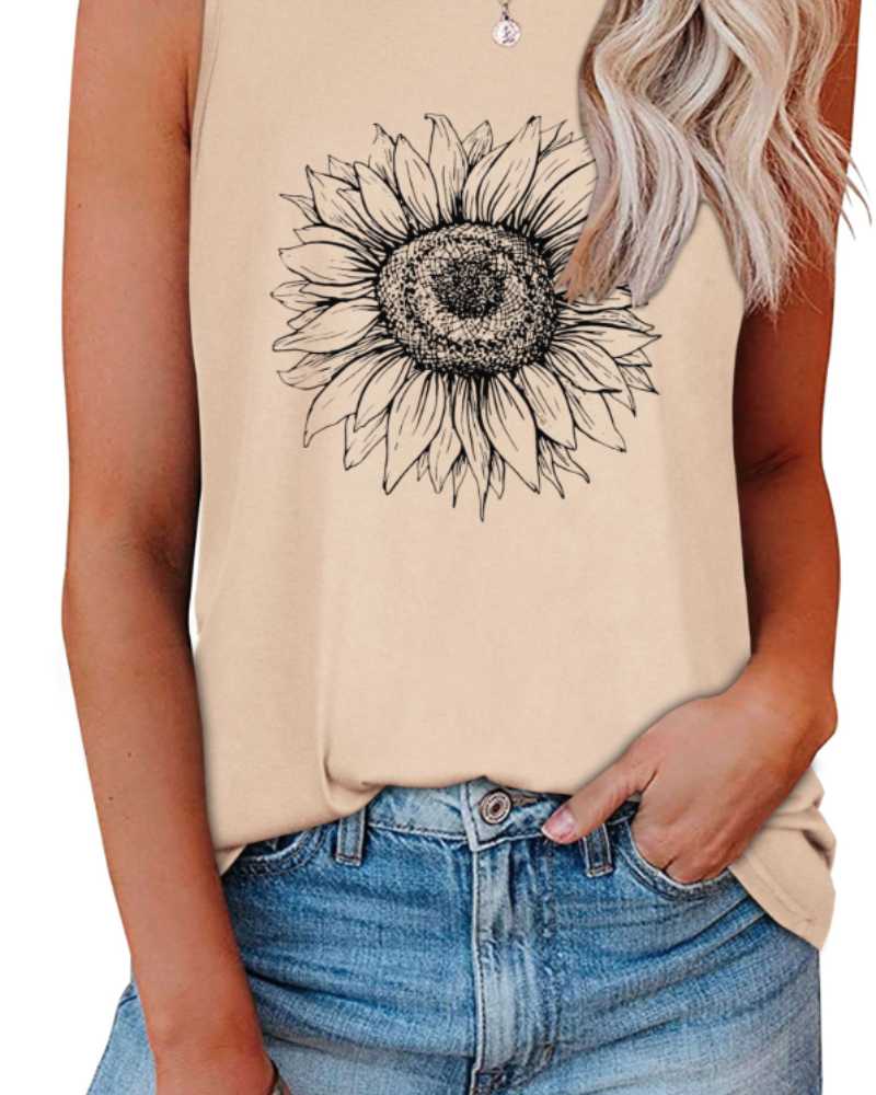 Kennedy Camiseta de Tirantes para Mujer Casual – Top Sin Mangas con Cuello en V, Ligero y Transpirable para Verano