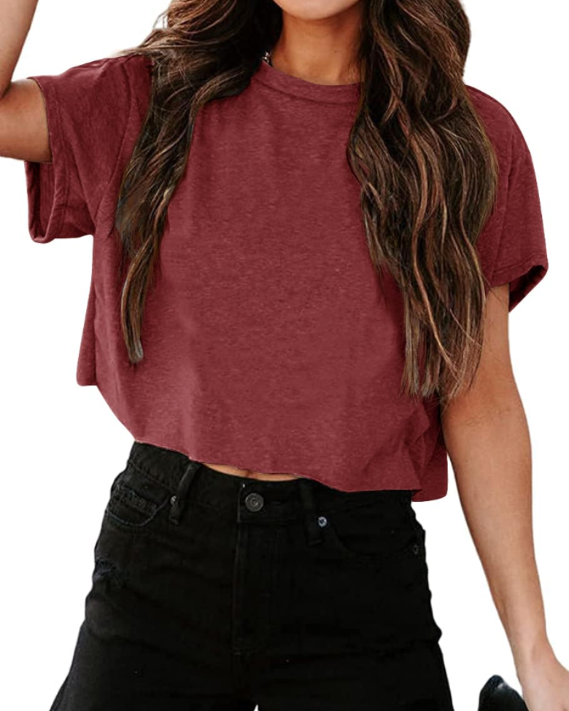 Zoe T-Shirt Court Damen Sport – Oversize Fitness-Top mit ausgeschnittenen Schultern