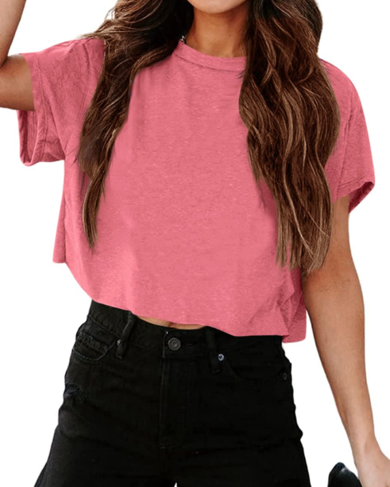 Zoe T-Shirt Court Damen Sport – Oversize Fitness-Top mit ausgeschnittenen Schultern