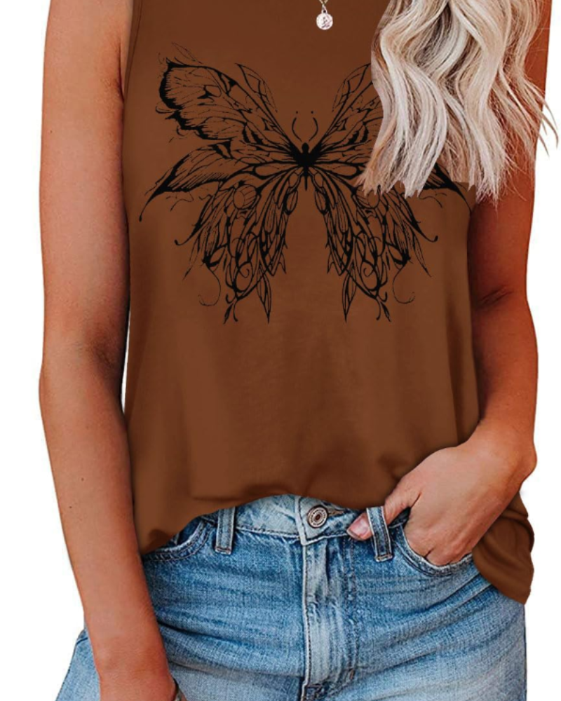 Kennedy Camiseta de Tirantes para Mujer Casual – Top Sin Mangas con Cuello en V, Ligero y Transpirable para Verano