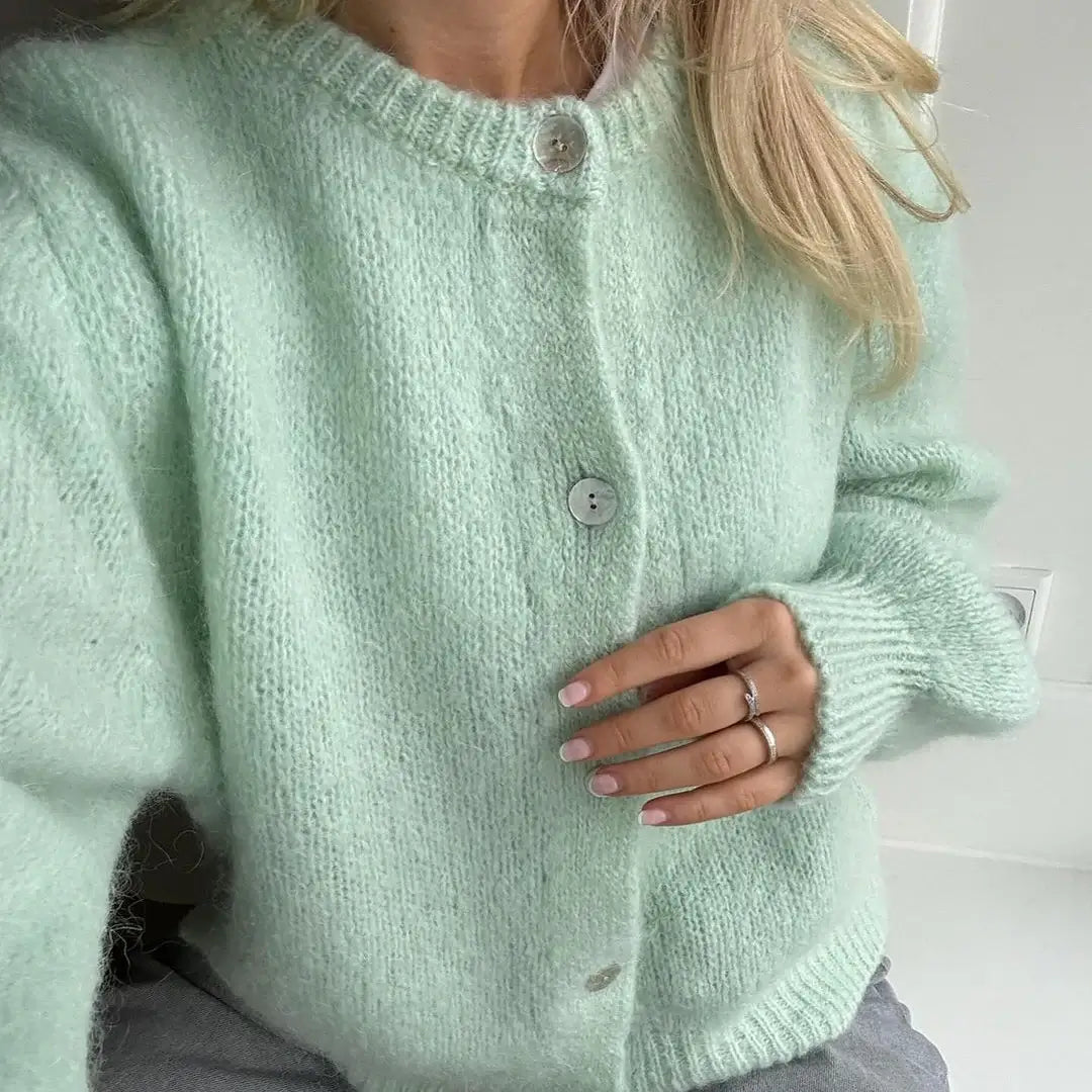 Cárdigan Addilyn para mujer: un cárdigan de punto suave, elegante y cómodo para el invierno.