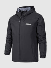 Pierre Homme Veste Sportive – Veste Imperméable en Nylon Léger & Résistant au Quotidien